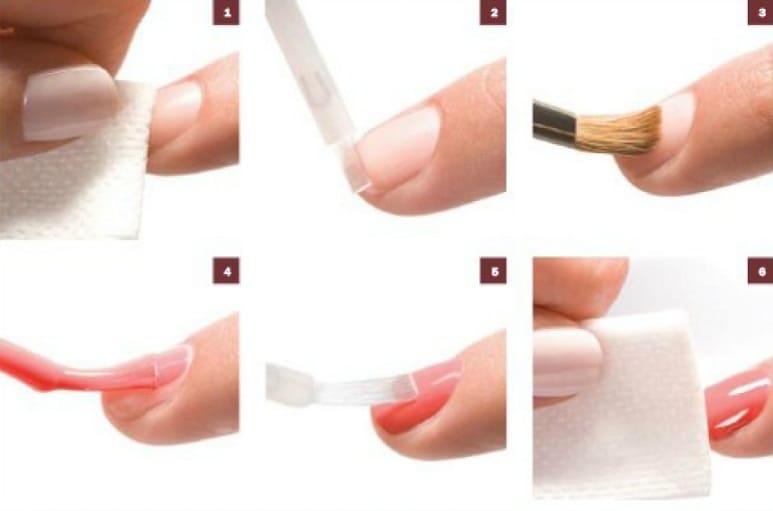 Инструкция лак геля для ногтей